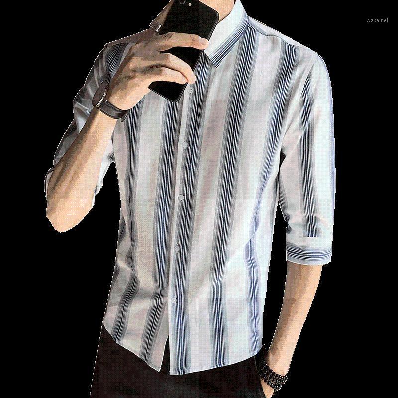 Loldeal Men Half Sleeve Shirt Blended Cotton Soft Striped Slim Single Breasted Men's Casual Shirts, Black
Loldeal Men Half Sleeve Shirt Blended Cotton Soft Striped Slim Single Breasted Men's Casual Shirts, Black