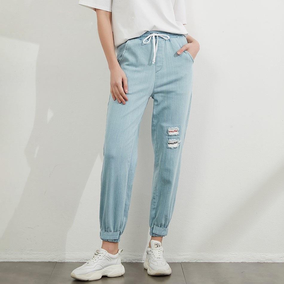 Women Casual Long Capris Ankle Length Trousers Summer Autumn Elastic Waist Soft High Quality Cotton Linen Pants, Blue
Women Casual Long Capris Ankle Length Trousers Summer Autumn Elastic Waist Soft High Quality Cotton Linen Pants, Blue