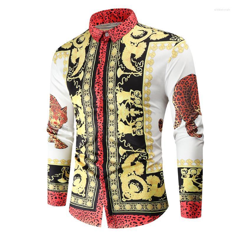 Men's Casual Shirts Men's Long Sleeve Shirt Fashion Flower 3D Printed Floral Turn-down Collar Slim Fit For Mens ClothingMen's Eldd22, Picture
Men's Casual Shirts Men's Long Sleeve Shirt Fashion Flower 3D Printed Floral Turn-down Collar Slim Fit For Mens ClothingMen's Eldd22, Picture
