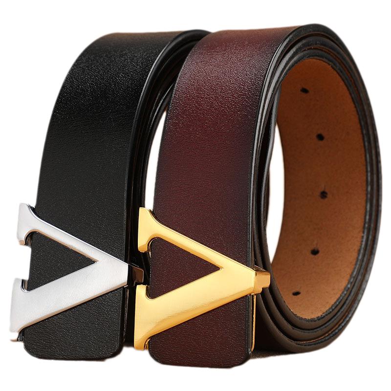 Belts Luxury Designer Brand Pin Buckle V Belt Men High Quality Women Genuine Real Leather Dress Strap For Jeans Waistband 150cmBelts, Black
Belts Luxury Designer Brand Pin Buckle V Belt Men High Quality Women Genuine Real Leather Dress Strap For Jeans Waistband 150cmBelts, Black
