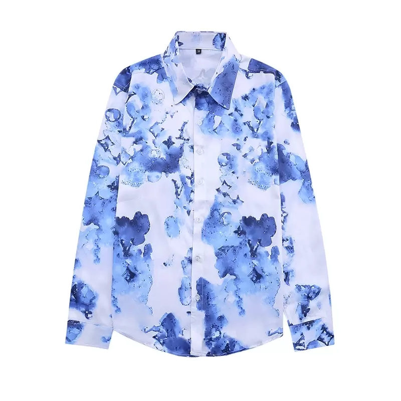 20SS Gold Blue Casual Shirts Men Fashion Slim Fit Long Sleeve Red Chemise Homme Social PRINT SILK SHIRT Mens Club Prom Dress Shirt M-3XL, 10
20SS Gold Blue Casual Shirts Men Fashion Slim Fit Long Sleeve Red Chemise Homme Social PRINT SILK SHIRT Mens Club Prom Dress Shirt M-3XL, 10