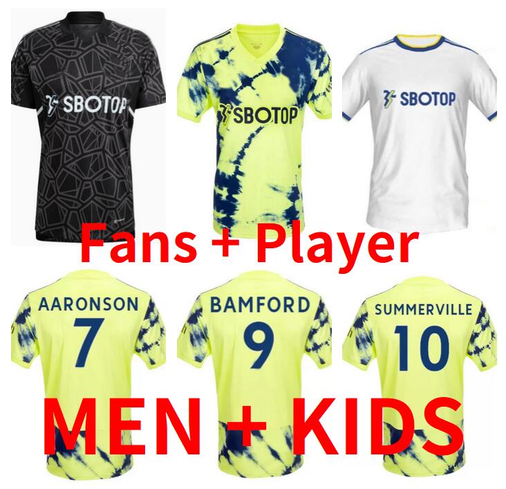 Leeds Unitedes 2022 2023 Soccer Jerseys Men Kids Kit RAPHINHA PHILLIPS BAMFORD 22 23 Football Shirt Fans Player version ROBERTS JAMES COOPER HARRISON Klich LLORENTE
Leeds Unitedes 2022 2023 Soccer Jerseys Men Kids Kit RAPHINHA PHILLIPS BAMFORD 22 23 Football Shirt Fans Player version ROBERTS JAMES COOPER HARRISON Klich LLORENTE