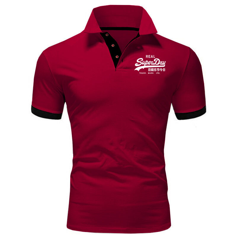 Polo Shirt Men Summer Stritching s Shorts Sleeve Business Clothes Luxury Tee Brand s 220606