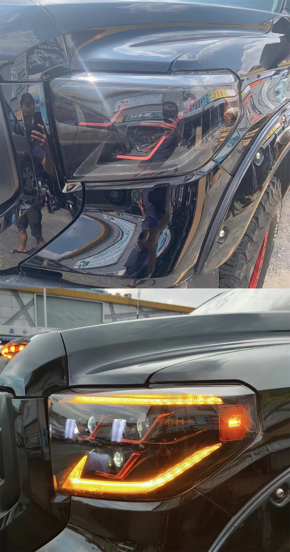 High Beam LED Headlight For Tundra LED Headlights 20 14-20 21 Toyota DRL Turn Signal Auto Accessories