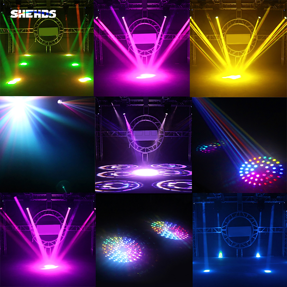 SHEHDS Bulb Beam 7R 230W Moving Head Light Stage Equipment DMX Light For Dj Disco Party Bar Professional Effect Lighting