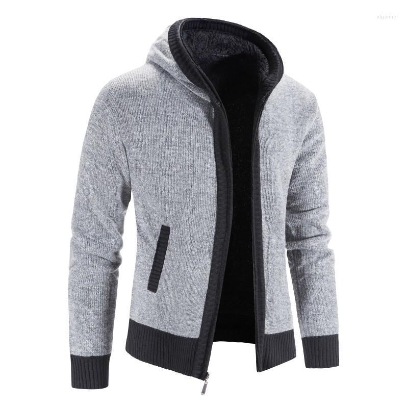 Men's Sweaters Autumn And Winter Plus Velvet Thickening Large Size Foreign Trade Sweater Coat Pure Color Wild Hooded Cardigan 3XlMen's Olga2, Brown
Men's Sweaters Autumn And Winter Plus Velvet Thickening Large Size Foreign Trade Sweater Coat Pure Color Wild Hooded Cardigan 3XlMen's Olga2, Brown