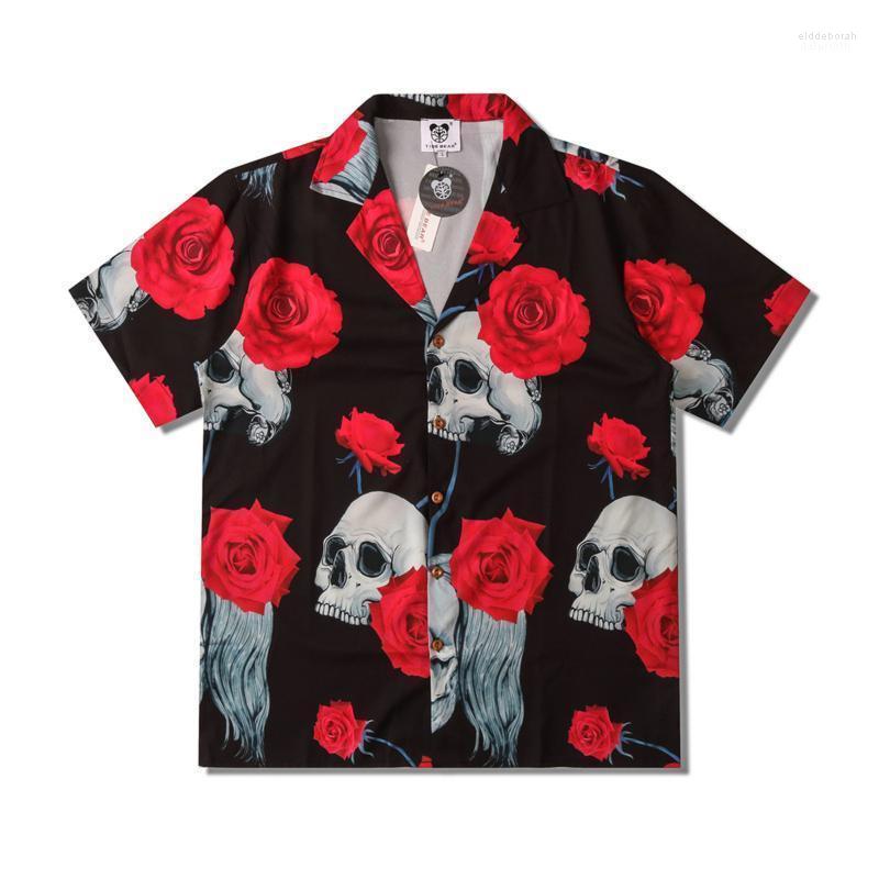Men' Casual Shirts 2022 Shirt For Men High Street Flower Hawaiian Full Print Beach Cardigan Short Sleeve Loose Dress Camisas Eldd22, Red
Men' Casual Shirts 2022 Shirt For Men High Street Flower Hawaiian Full Print Beach Cardigan Short Sleeve Loose Dress Camisas Eldd22, Red
