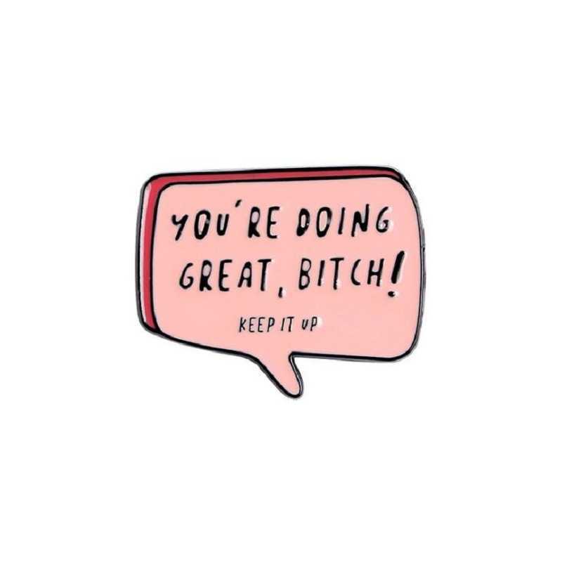 Cute Small Funny Enamel Brooches Pins For Women Girl Men Christmas Gift Demin Shirt Decor Brooch Pin Metal Kawaii Badge