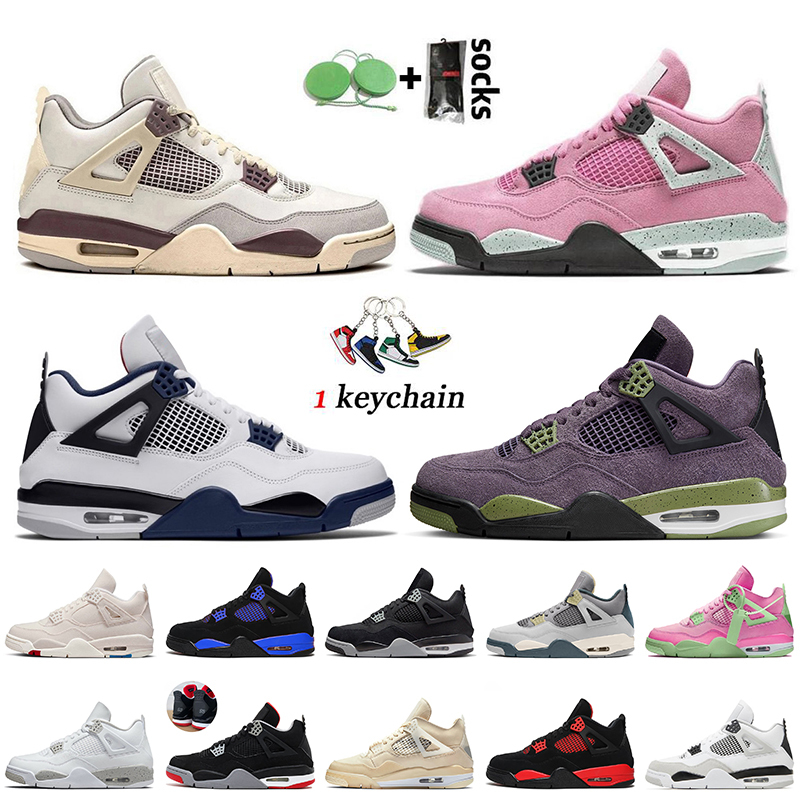 Wholesale 2022 New 4 Basketball Shoes For Women Mens Jumpman 4s Craft Midnight Navy University Sail Pink Blue Red Thunder Black Canvas, C15 black cat 36-47
Wholesale 2022 New 4 Basketball Shoes For Women Mens Jumpman 4s Craft Midnight Navy University Sail Pink Blue Red Thunder Black Canvas, C15 black cat 36-47