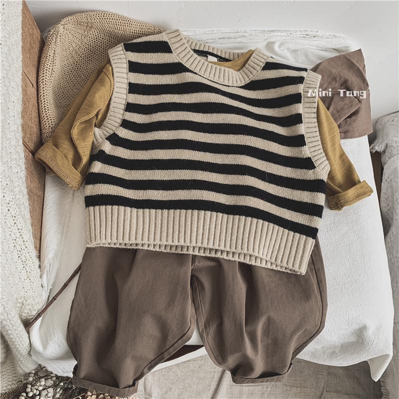 Korean children's casual pants Unisex boys and girls loose cotton spring and autumn P5711 220512