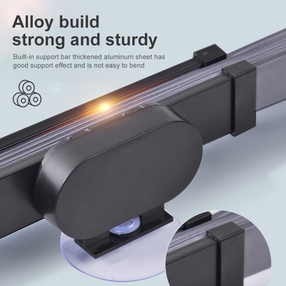 Car Retractable Windshield Cover Anti-UV Sunshade Heat Insulation Front Sun Block Auto Rear Window Foldable Curtain Drop Ship