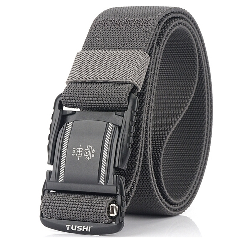 Elastic Men Belt Alloy Magnetic Buckle Outdoor Working Tactical Belt For Jeans Pants Casual Stretch Overalls Male Waist Belt W220811, Black
Elastic Men Belt Alloy Magnetic Buckle Outdoor Working Tactical Belt For Jeans Pants Casual Stretch Overalls Male Waist Belt W220811, Black