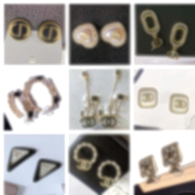 18K Gold Plated 925 Silver Plated Ear Stud Earrings 20 Styles Luxury Designer Brand Crystal Pearl Earring Womens Wedding Party Jewerlry ER0721-ER0740
18K Gold Plated 925 Silver Plated Ear Stud Earrings 20 Styles Luxury Designer Brand Crystal Pearl Earring Womens Wedding Party Jewerlry ER0721-ER0740