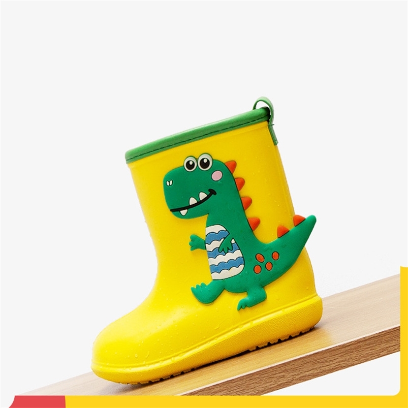 Children Rubber Rain Boot Cartoon Cute Dinosaur Unicorn Shoes for Boys Girls Waterproof EVA Non Slip Toddler Kids Rain Boots 220816, Yellow
Children Rubber Rain Boot Cartoon Cute Dinosaur Unicorn Shoes for Boys Girls Waterproof EVA Non Slip Toddler Kids Rain Boots 220816, Yellow