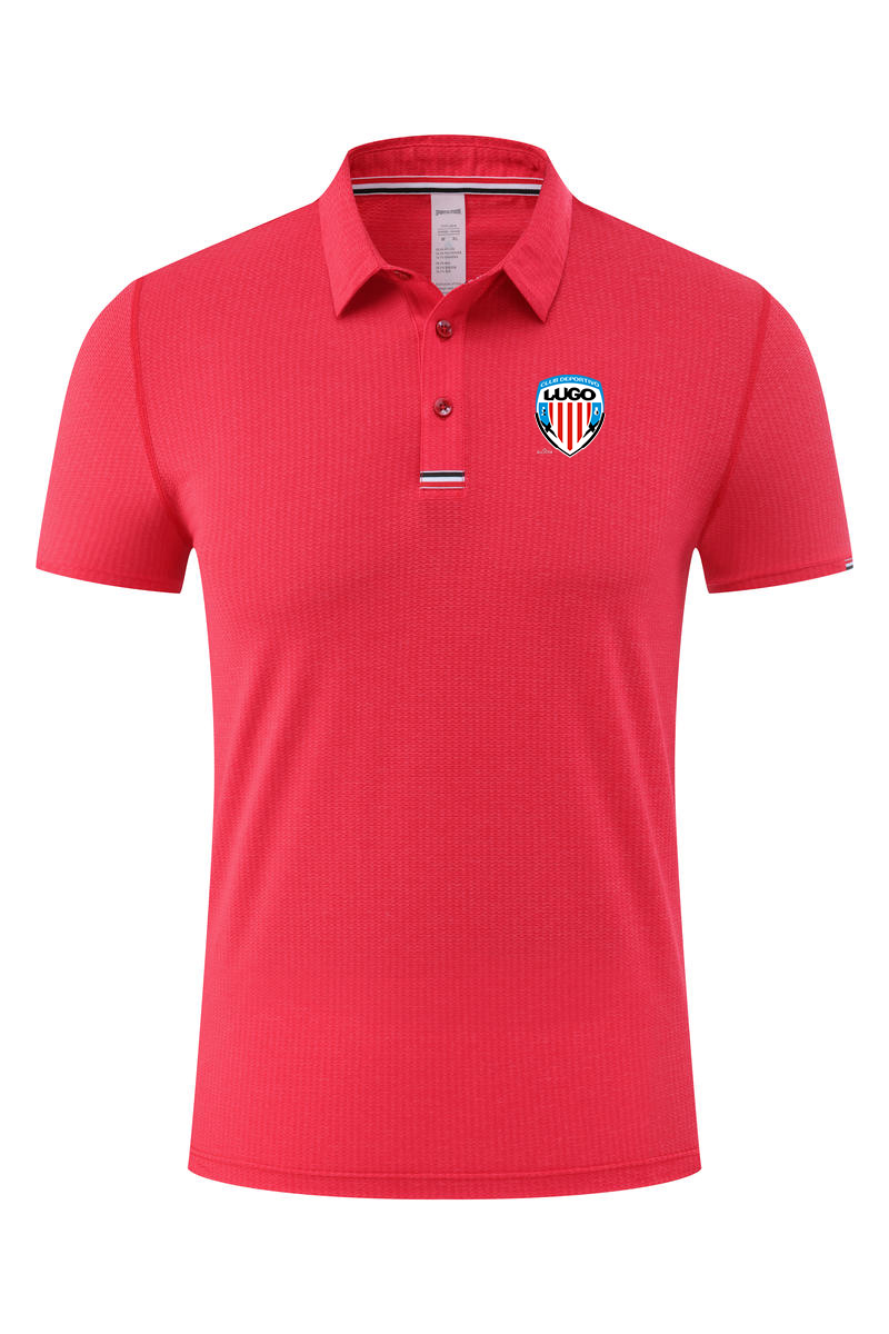 CD Lugo Men's Polo Summer Soft Fashion Design Comfortable Fast-dry Adult Soccer T shirt Short Sport Clothes, No 4
CD Lugo Men's Polo Summer Soft Fashion Design Comfortable Fast-dry Adult Soccer T shirt Short Sport Clothes, No 4