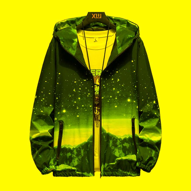 Women's Jackets Spring Jacket Women Windbreaker Coat Causal Basic Print Night Sky Zipper Lightweight Hooded Veste FemmenWomen's, Gray
Women's Jackets Spring Jacket Women Windbreaker Coat Causal Basic Print Night Sky Zipper Lightweight Hooded Veste FemmenWomen's, Gray