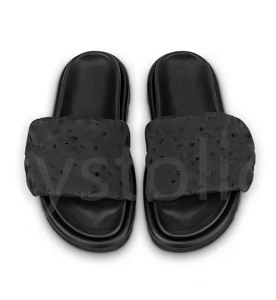 Genuine Leather Shoes mens Slippers luxury women designer fashion Slides black green Embossed Beach flip flop outdoor Indoor Flat Sandals with box
Genuine Leather Shoes mens Slippers luxury women designer fashion Slides black green Embossed Beach flip flop outdoor Indoor Flat Sandals with box