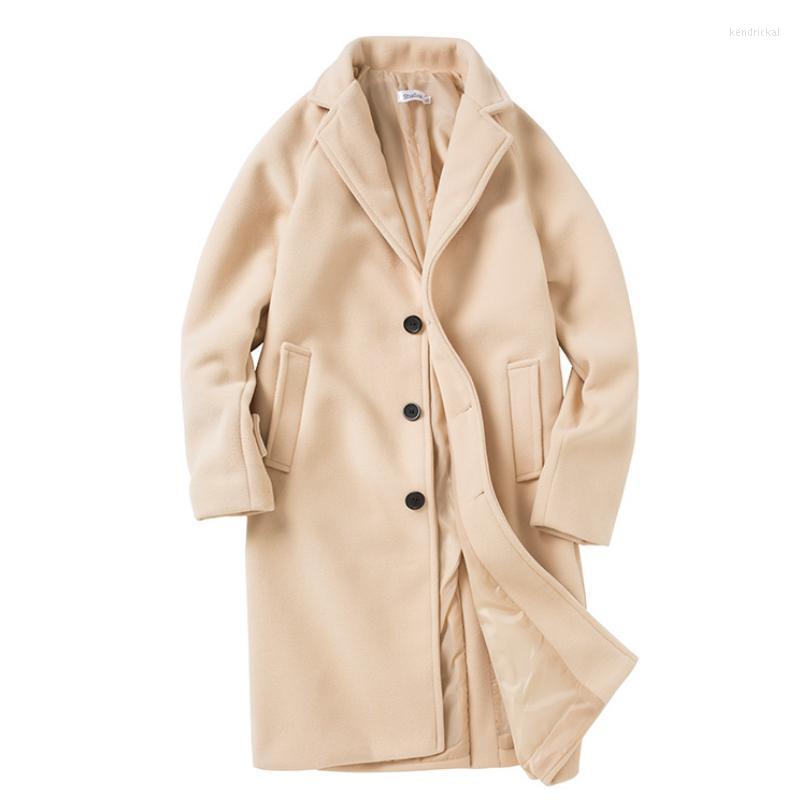 Men's Wool & Blends Winter Coat/business Solid Color Lapel Long Warm Windbreaker/large Size Men High-quality Woolen Coat 5XL Kend22, Beige
Men's Wool & Blends Winter Coat/business Solid Color Lapel Long Warm Windbreaker/large Size Men High-quality Woolen Coat 5XL Kend22, Beige