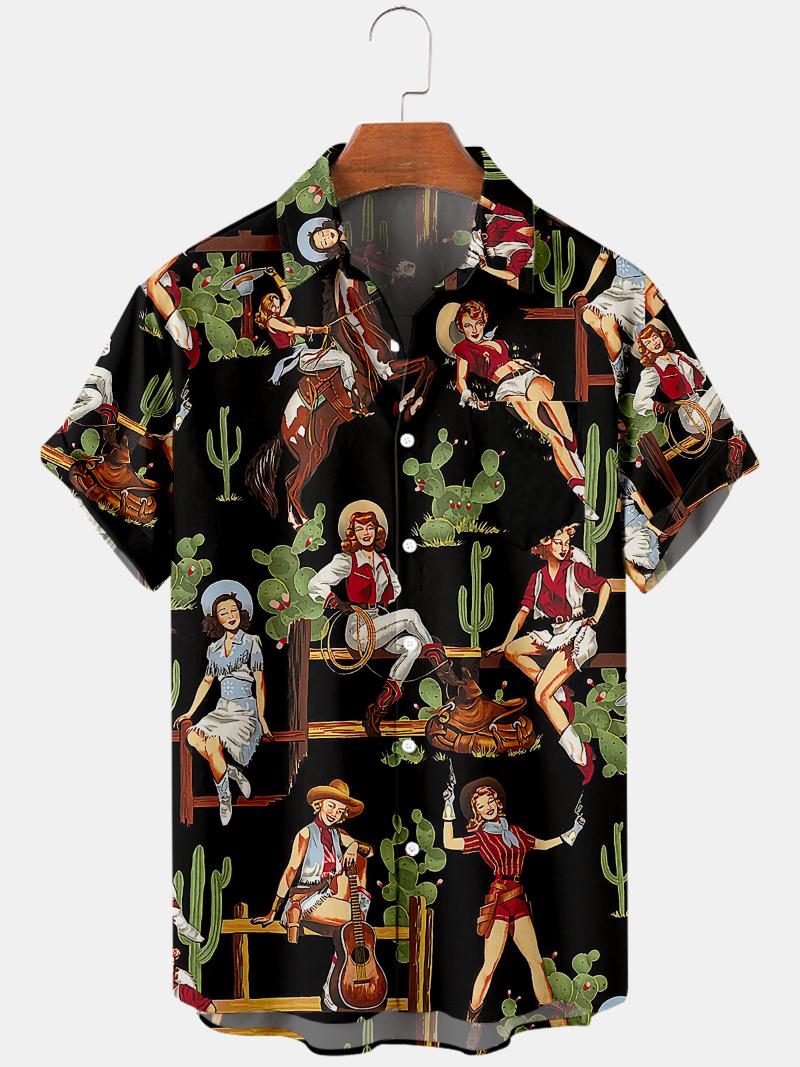 Men' Casual Shirts Summer Men' Black Print 2022 Short Sleeve Hawaiian Shirt Turn-down Collar Beach Blouses TopsMen
Men' Casual Shirts Summer Men' Black Print 2022 Short Sleeve Hawaiian Shirt Turn-down Collar Beach Blouses TopsMen