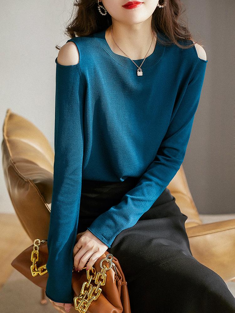 Women's Sweaters Long Sleeve Tops Women Clothing 2022 Black Sweater Mujer Spring Autumn Off Shoulder Pullover Ladies Knit Top Pull FemmeWome
Women's Sweaters Long Sleeve Tops Women Clothing 2022 Black Sweater Mujer Spring Autumn Off Shoulder Pullover Ladies Knit Top Pull FemmeWome