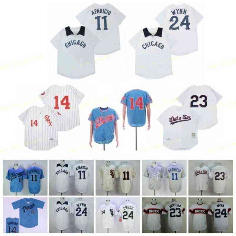 Retired 11 APARICID Baseball Jersey 14 Paul Konerko 23 Robin Ventura 24# WYNN 1959 1969 1983 1990 Vintage Retro Cooperstown Mesh Stitched, Men
Retired 11 APARICID Baseball Jersey 14 Paul Konerko 23 Robin Ventura 24# WYNN 1959 1969 1983 1990 Vintage Retro Cooperstown Mesh Stitched, Men