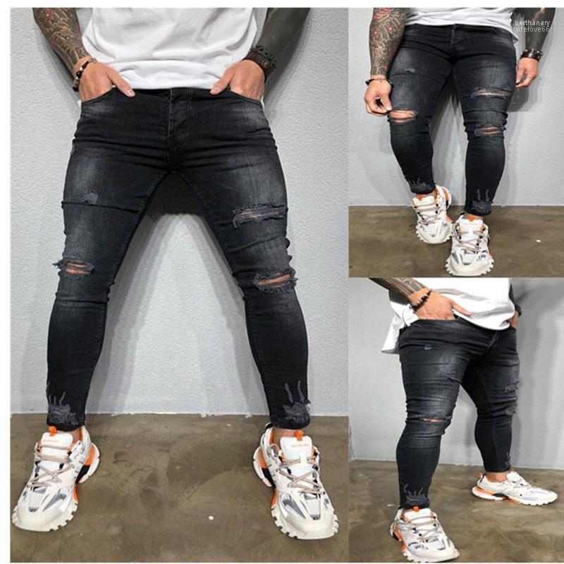 Men' Jeans Men Autumn Black Cool Skinny Knee Hole Ripped Stretch Slim Elastic Denim Pants Solid Color High Street Style Trousers Man Bert22
Men' Jeans Men Autumn Black Cool Skinny Knee Hole Ripped Stretch Slim Elastic Denim Pants Solid Color High Street Style Trousers Man Bert22