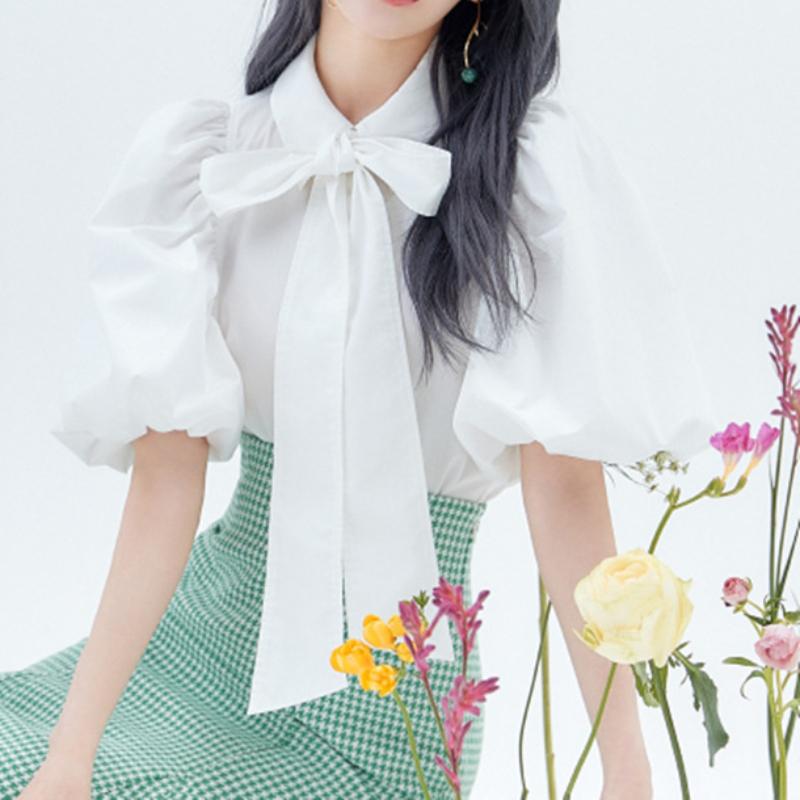 Women's Blouses & Shirts Summer Fashion Design Detachable Puff Sleeve Blouse Bow Lace-up Collar Button Up Japan Style Chic Elegant BlusasWom, Pink
Women's Blouses & Shirts Summer Fashion Design Detachable Puff Sleeve Blouse Bow Lace-up Collar Button Up Japan Style Chic Elegant BlusasWom, Pink