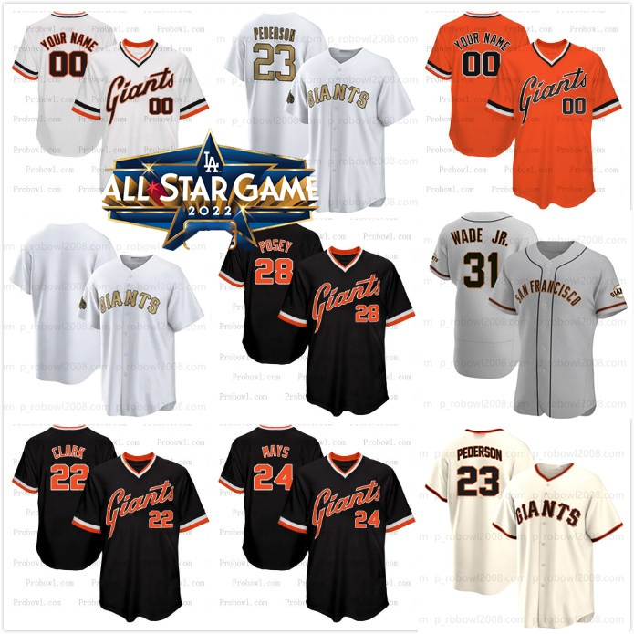 Joc Pederson Giants All-Star Jerseys LaMonte Wade Jr Jersey Buster Posey 35 Crawford Brandon Belt Will Clark Willie Mays Willie McCovey Throwback Baseball jerseys, Cool base mens
Joc Pederson Giants All-Star Jerseys LaMonte Wade Jr Jersey Buster Posey 35 Crawford Brandon Belt Will Clark Willie Mays Willie McCovey Throwback Baseball jerseys, Cool base mens