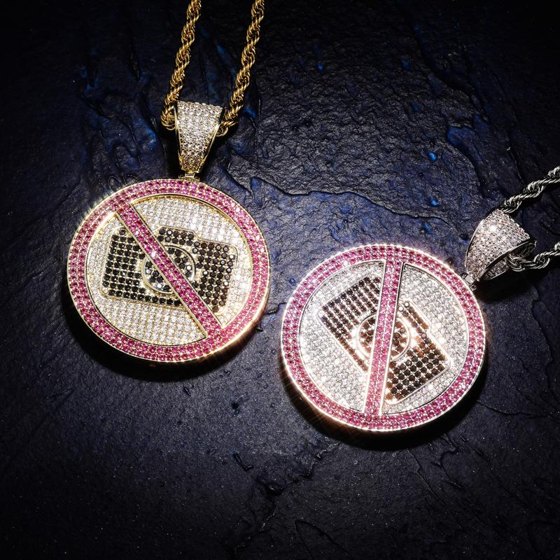 Pendant Necklaces Micro Paved Cubic Zirconia Bling Iced Out No Camera Pography Round Pendants Necklace For Men Hip Hop Rapper JewelryPendant
Pendant Necklaces Micro Paved Cubic Zirconia Bling Iced Out No Camera Pography Round Pendants Necklace For Men Hip Hop Rapper JewelryPendant