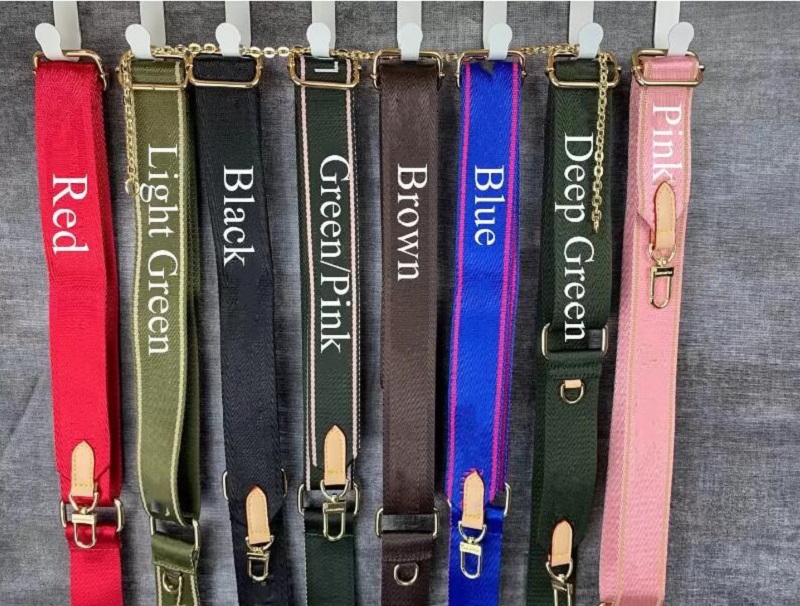 2021 Sale Top Quality 8colors multicolor shoulder straps for 3 piece set bags women bag canvas Bags Parts strap pink green light green black
2021 Sale Top Quality 8colors multicolor shoulder straps for 3 piece set bags women bag canvas Bags Parts strap pink green light green black