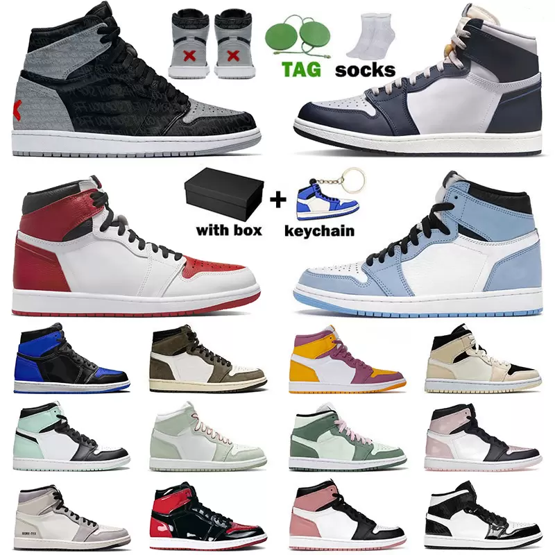 Top Quality Jumpman 1 1s Basketball shoes Men Heritage Patent Georgetown Banned High Dark Mocha Cactus Jack Airness Mid Carbon Fiber Dutch Green Designer Sneakers
Top Quality Jumpman 1 1s Basketball shoes Men Heritage Patent Georgetown Banned High Dark Mocha Cactus Jack Airness Mid Carbon Fiber Dutch Green Designer Sneakers
