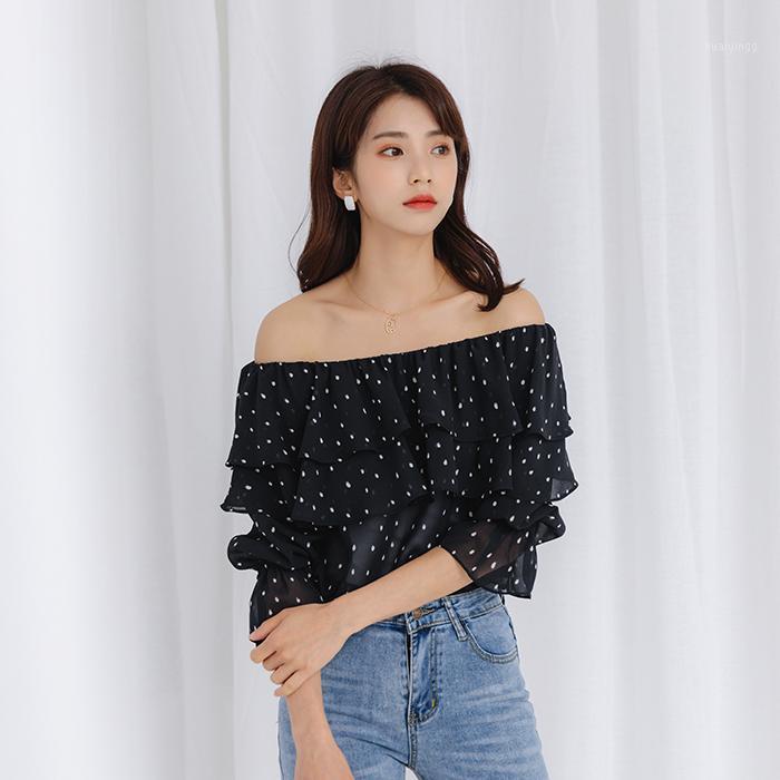 Women's Blouses & Shirts Customize Made Women Casual Plus Size 3XS-10XL Polka Dot Printing Slash Neck Chiffon Blouse, Navy with white dot
Women's Blouses & Shirts Customize Made Women Casual Plus Size 3XS-10XL Polka Dot Printing Slash Neck Chiffon Blouse, Navy with white dot