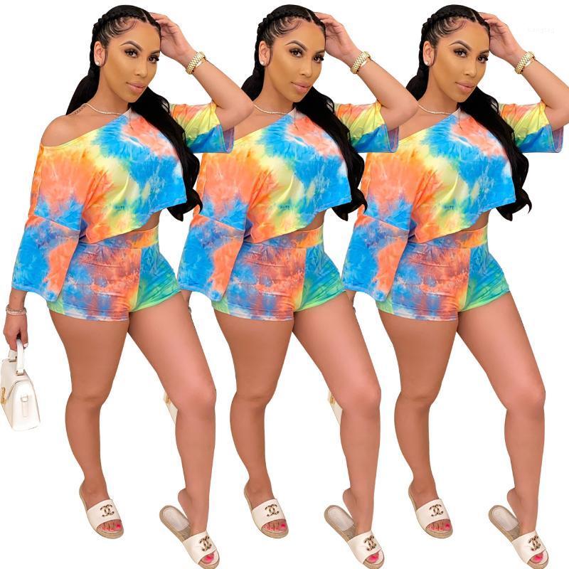 Tie-dye Print Two Piece Set Half Sleeve Loose Crop Tops+Shorts Joggers Fitness Sporty Lounge Wear Tracksuits Plus Size -XXL, Gradient
Tie-dye Print Two Piece Set Half Sleeve Loose Crop Tops+Shorts Joggers Fitness Sporty Lounge Wear Tracksuits Plus Size -XXL, Gradient