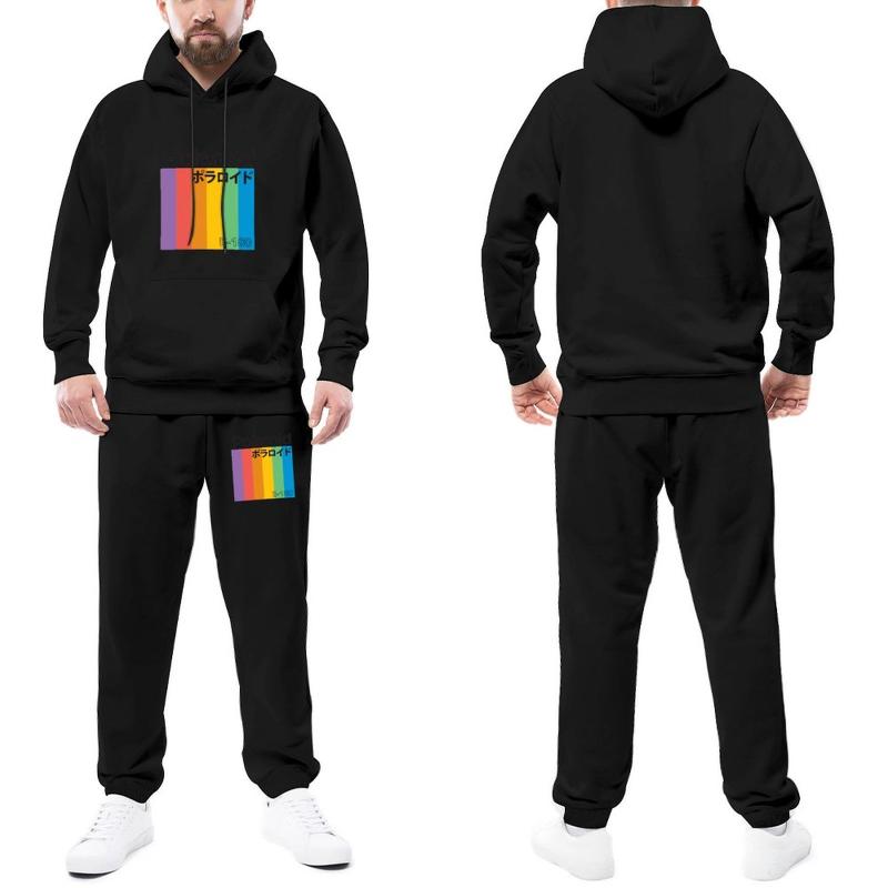 Men's Tracksuits Japanese Hip Hop Fashion Womens Tracksuit Set Polaroid Style Sweatsuits SportSweatpants And Hoodie Men, Gray-style
Men's Tracksuits Japanese Hip Hop Fashion Womens Tracksuit Set Polaroid Style Sweatsuits SportSweatpants And Hoodie Men, Gray-style