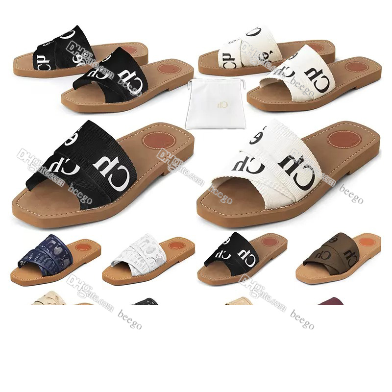 with box Luxurys Designers Woody shoes C Sandals Women womens for Slippers flat Mule in canvas Rubber Beach Sliders beige black Woven Peep Toe Casual Letter Stylist, Color #12
with box Luxurys Designers Woody shoes C Sandals Women womens for Slippers flat Mule in canvas Rubber Beach Sliders beige black Woven Peep Toe Casual Letter Stylist, Color #12