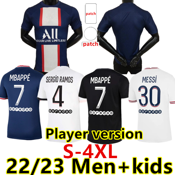 S-4XL MBAPPE HAKIMI PLAYER #30 soccer jersey SERGIO RAMOS 22 23 Maillots de football fans Player MARQUINHOS VERRATTI pSGS men kids kit shirt uniforms maillot foot, 21/22 kids 3rd
S-4XL MBAPPE HAKIMI PLAYER #30 soccer jersey SERGIO RAMOS 22 23 Maillots de football fans Player MARQUINHOS VERRATTI pSGS men kids kit shirt uniforms maillot foot, 21/22 kids 3rd