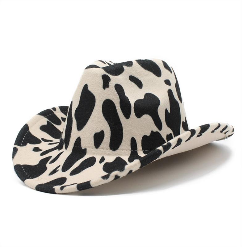 Berets Cowboy Hats Cow Print Jazz Cap Felt Curved Brim Cowgirl Western Casual Style 56-58cm Fashion Cool Boy Female And Male NZ0031Berets, Army green
Berets Cowboy Hats Cow Print Jazz Cap Felt Curved Brim Cowgirl Western Casual Style 56-58cm Fashion Cool Boy Female And Male NZ0031Berets, Army green