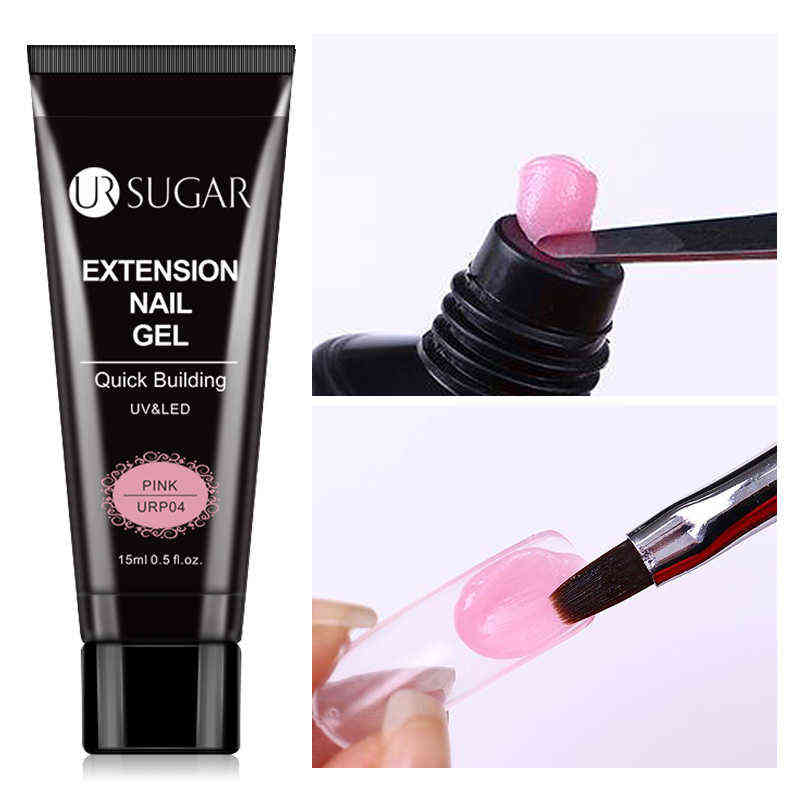 NXY Nail Gel 15ml Extend Uv Kit Fast Extension Set Acrylic Slip Solution Polish 0328