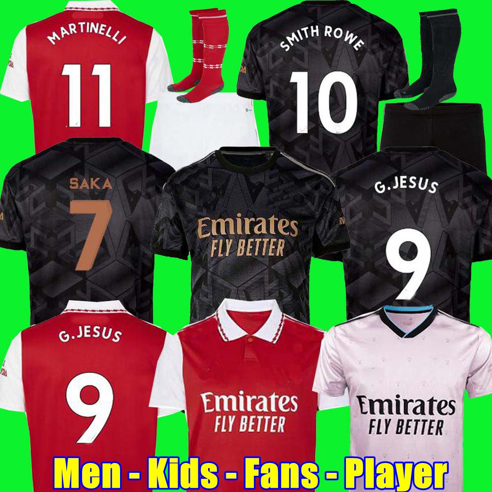22 23 SMITH ROWE SAKA soccer jerseys Fans Player THOMAS MARTINELLI TIERNEY 2022 2023 football shirt Men Kids kit sets ODEGAARD Nketiah G.JESUS FABIO VIEIRA Nketiah, 22/23 away aldult epl player 
22 23 SMITH ROWE SAKA soccer jerseys Fans Player THOMAS MARTINELLI TIERNEY 2022 2023 football shirt Men Kids kit sets ODEGAARD Nketiah G.JESUS FABIO VIEIRA Nketiah, 22/23 away aldult epl player