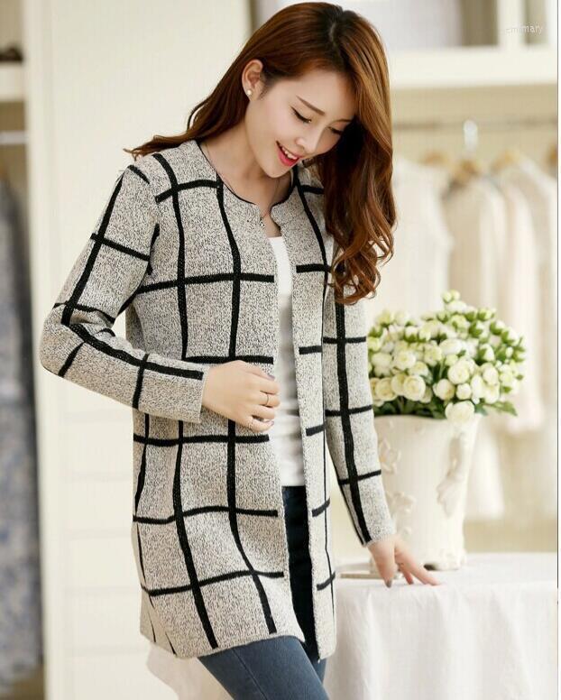Women's Sweaters Fashion Plaid Cardigans Women Spring Knitting Long Sleeves O-neck Opening Stitch Female Lattice Outwear Autumn Pink Purple, Gray
Women's Sweaters Fashion Plaid Cardigans Women Spring Knitting Long Sleeves O-neck Opening Stitch Female Lattice Outwear Autumn Pink Purple, Gray