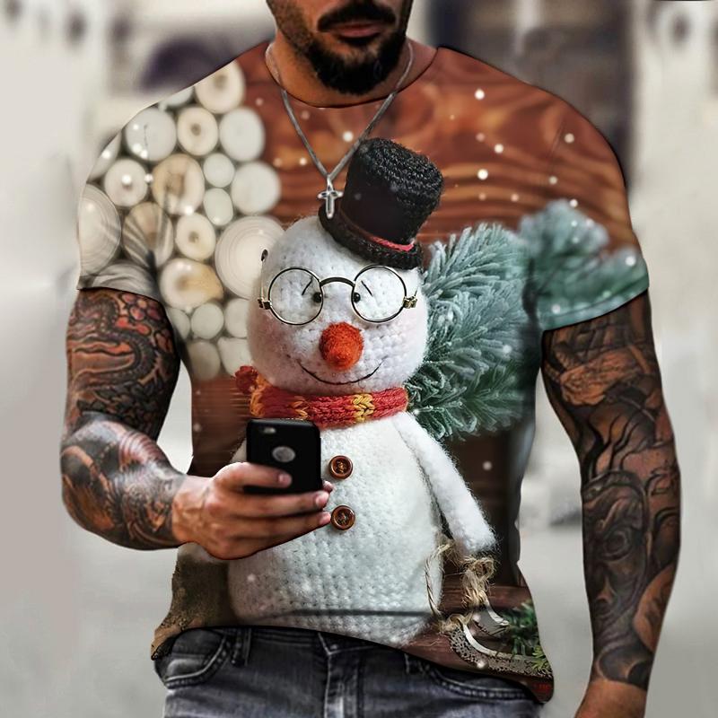 Men's T-Shirts Brand Christmas Styles 3D Printing Funny Santa Claus Cool And Handsome Street Fashion, Lhc-1423
Men's T-Shirts Brand Christmas Styles 3D Printing Funny Santa Claus Cool And Handsome Street Fashion, Lhc-1423