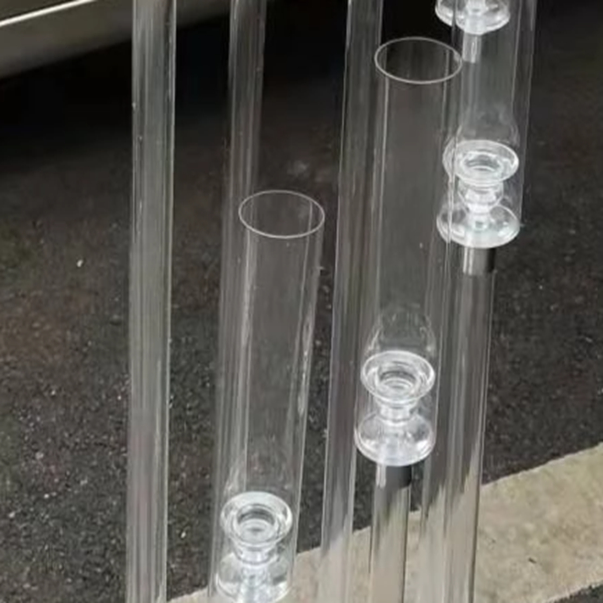 decoration New Acrylic Candlesticks Candle Holders Wedding Candelabra Table Centerpieces Holder Candelabrum for weddings dinning tables XJ260305