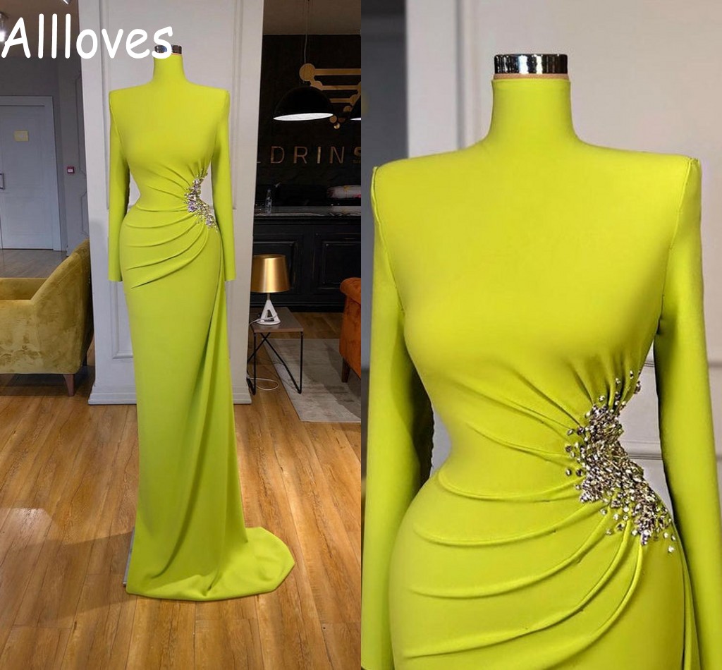 Green Long Sleeved Evening Dresses Sparkly Crystals High Neck Women Prom Party Gowns Sweep Train Mermaid Vestidos De Festa Arabic Aso Ebi Formal Wear CL0202, Purple
Green Long Sleeved Evening Dresses Sparkly Crystals High Neck Women Prom Party Gowns Sweep Train Mermaid Vestidos De Festa Arabic Aso Ebi Formal Wear CL0202, Purple