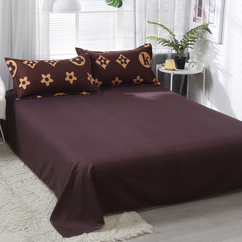 Lanjia Bedding Set Bed Linen Duvet And Pillowcase Home Flat Sheet Quilt Cover Comforter Case X Cm Bedclothes Couple Queen F Dfe