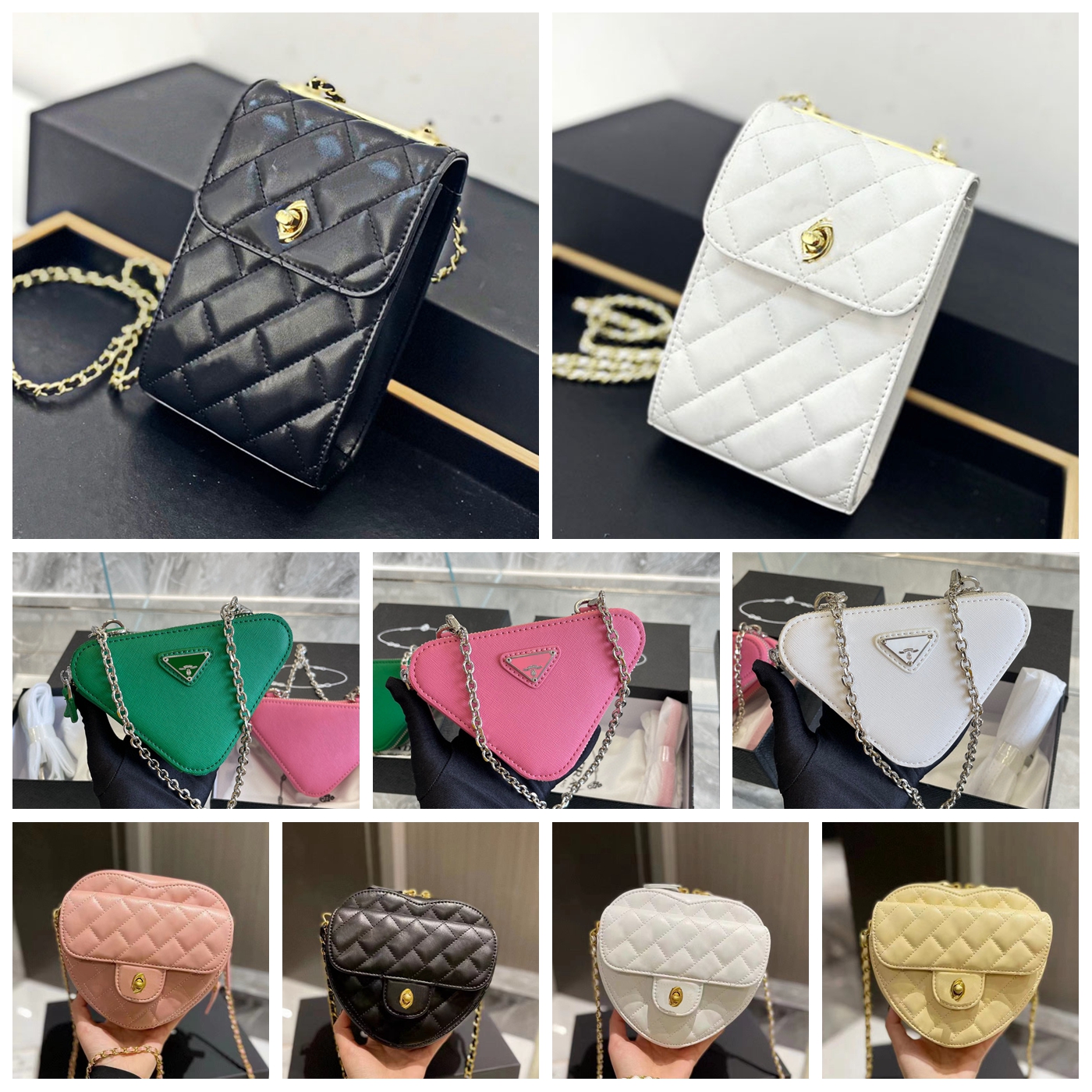 Paris Designer Bag Luxury Purse Brand Shoulder Bags Leather Handbag Woman Crossbody Messager Cosmetic Purses Wallet by shoebrand S79 05, #30 box
Paris Designer Bag Luxury Purse Brand Shoulder Bags Leather Handbag Woman Crossbody Messager Cosmetic Purses Wallet by shoebrand S79 05, #30 box