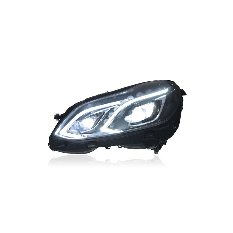 Head Lamp For E Class E250 E260 W212 2010-20 16 Headlights Fog Lights Day Running Light DRL H7 LED Lens Bulb Car Accessory