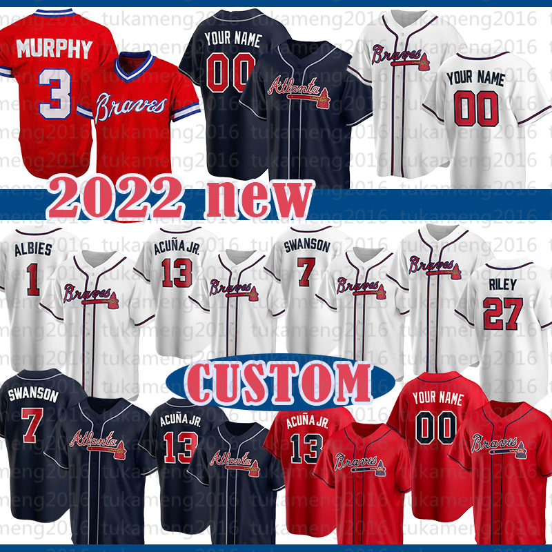 13 Ronald Acuna Jr. 7 Dansby Swanson Atlanta Baseball Jersey Braves Mens Matt Olson Women Ozzie Albies Youth Austin Riley Travis d'Arnaud Dale Murphy Orlando Arcia, Flex base(size:m-3xl)yongshi
13 Ronald Acuna Jr. 7 Dansby Swanson Atlanta Baseball Jersey Braves Mens Matt Olson Women Ozzie Albies Youth Austin Riley Travis d'Arnaud Dale Murphy Orlando Arcia, Flex base(size:m-3xl)yongshi