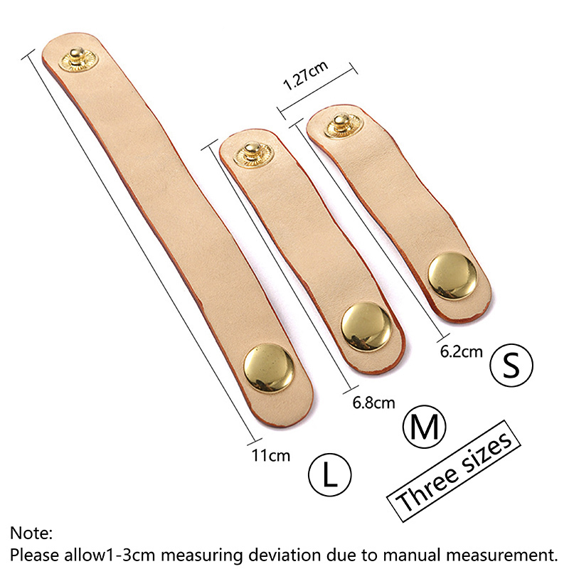 BAMADER Cowhide Handles Fixed Buckle Bag Strap Adjustment Hook Shorten Fixed Buckle Shoulder Strap Fixing Clip Bags Accessories 220610