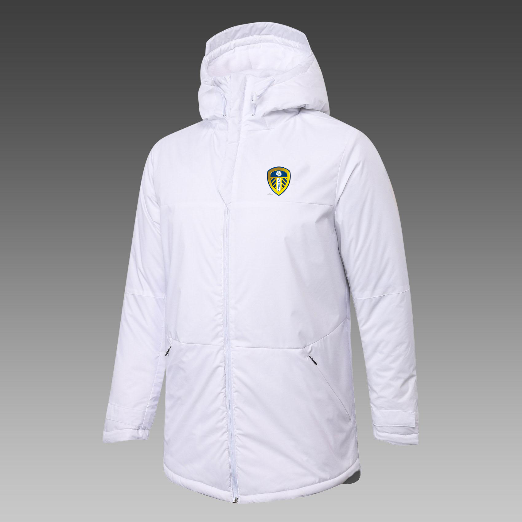 Leeds United F.C. Down Winter Jacket Long Sleeve Clothing Fashion Coat Outerwear Puffer Soccer Parkas Team emblems customized, No 5
Leeds United F.C. Down Winter Jacket Long Sleeve Clothing Fashion Coat Outerwear Puffer Soccer Parkas Team emblems customized, No 5