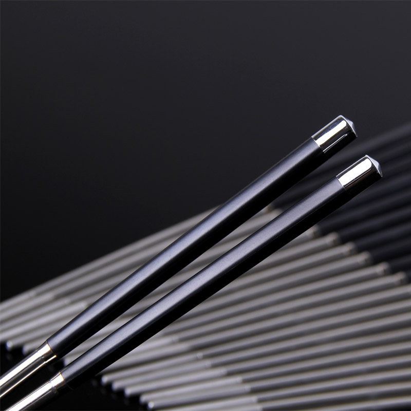 High Quality Stainless Steel Chopstick Chopstick Black